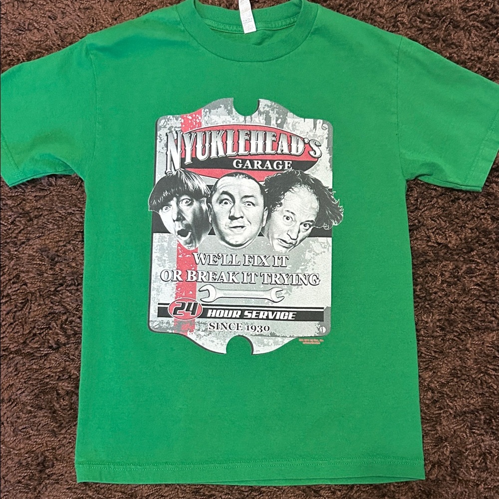 ✔️Kelly Green Three Stooges T-Shirt